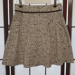 LOFT Patterned Skirt - Petite size 00P